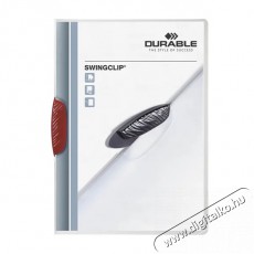 DURABLE Swingclip A4 30lapos piros clip-mappa Iroda és számítástechnika - Nyomtató - Kiegészítő - 391840