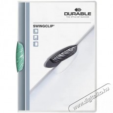 DURABLE Swingclip A4 30lapos sötét zöld clip-mappa Iroda és számítástechnika - Nyomtató - Kiegészítő - 391841