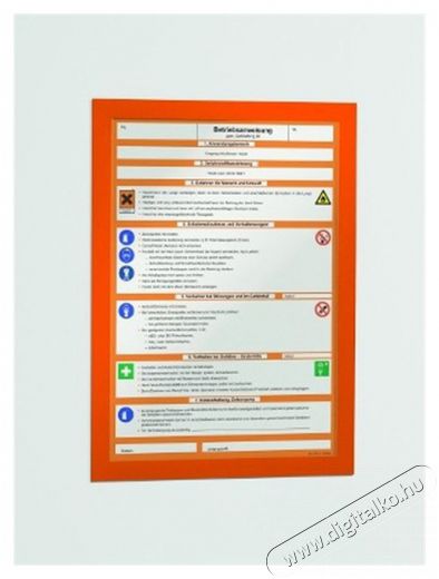 DURABLE Duraframe A4 2db zöld információs keret Újdonságok - Új termékek - 395133