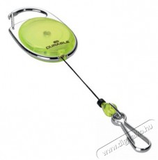 DURABLE Style jojós karabineres 1db sárga névkitűző tartó Háztartás / Otthon / Kültér - Egyéb háztartási termék - 395080