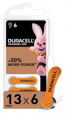Duracell DA13 6db elem (hallókészülék) Akkuk és töltők - Elem - 443621