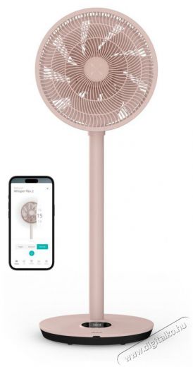 Duux DXCF100 Whisper Flex 2 Smart peach H&aacute;ztart&aacute;s / Otthon / K&uuml;lt&eacute;r - Ventil&aacute;tor / L&eacute;gkondicion&aacute;l&oacute; - &Aacute;ll&oacute; / padl&oacute; ventil&aacute;tor - 511910