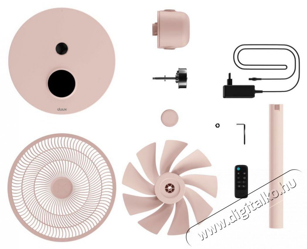 Duux DXCF100 Whisper Flex 2 Smart peach H&aacute;ztart&aacute;s / Otthon / K&uuml;lt&eacute;r - Ventil&aacute;tor / L&eacute;gkondicion&aacute;l&oacute; - &Aacute;ll&oacute; / padl&oacute; ventil&aacute;tor - 511910
