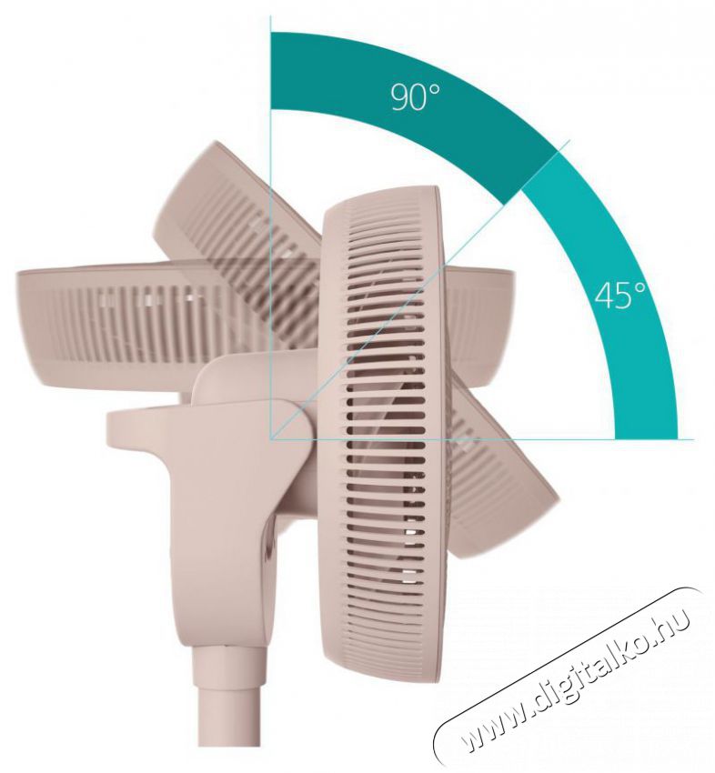 Duux DXCF100 Whisper Flex 2 Smart peach H&aacute;ztart&aacute;s / Otthon / K&uuml;lt&eacute;r - Ventil&aacute;tor / L&eacute;gkondicion&aacute;l&oacute; - &Aacute;ll&oacute; / padl&oacute; ventil&aacute;tor - 511910