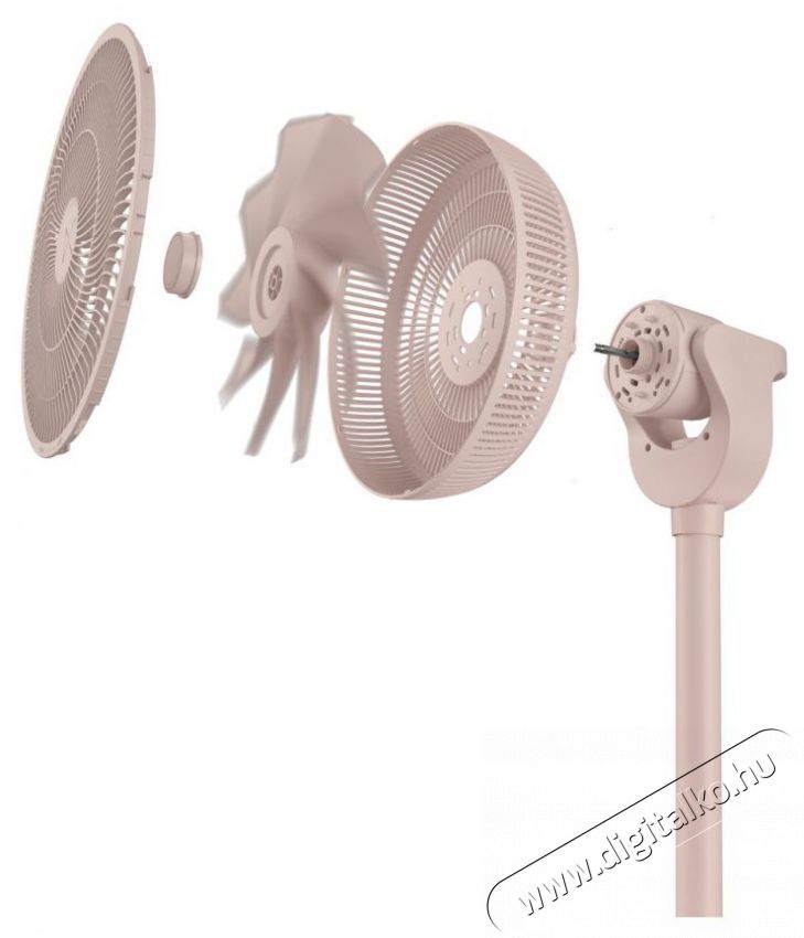 Duux DXCF100 Whisper Flex 2 Smart peach H&aacute;ztart&aacute;s / Otthon / K&uuml;lt&eacute;r - Ventil&aacute;tor / L&eacute;gkondicion&aacute;l&oacute; - &Aacute;ll&oacute; / padl&oacute; ventil&aacute;tor - 511910