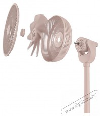 Duux DXCF100 Whisper Flex 2 Smart peach H&aacute;ztart&aacute;s / Otthon / K&uuml;lt&eacute;r - Ventil&aacute;tor / L&eacute;gkondicion&aacute;l&oacute; - &Aacute;ll&oacute; / padl&oacute; ventil&aacute;tor - 511910