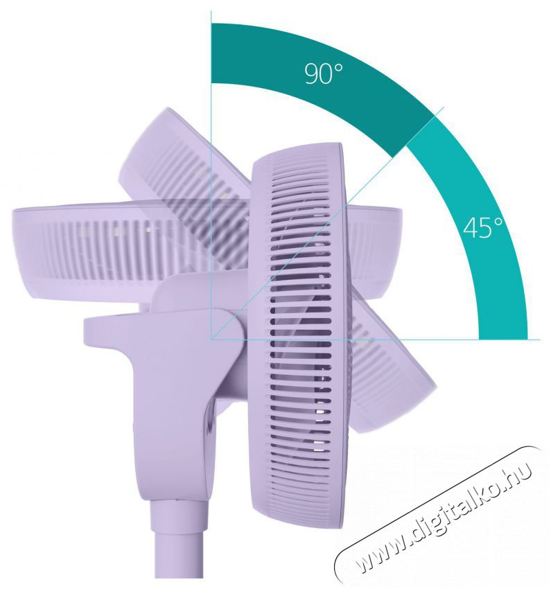 Duux DXCF101 Whisper Flex 2 Smart lavender H&aacute;ztart&aacute;s / Otthon / K&uuml;lt&eacute;r - Ventil&aacute;tor / L&eacute;gkondicion&aacute;l&oacute; - &Aacute;ll&oacute; / padl&oacute; ventil&aacute;tor - 511911