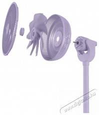 Duux DXCF101 Whisper Flex 2 Smart lavender H&aacute;ztart&aacute;s / Otthon / K&uuml;lt&eacute;r - Ventil&aacute;tor / L&eacute;gkondicion&aacute;l&oacute; - &Aacute;ll&oacute; / padl&oacute; ventil&aacute;tor - 511911