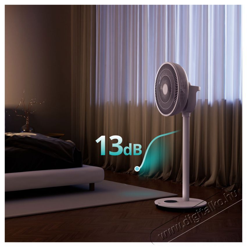 Duux DXCF101 Whisper Flex 2 Smart lavender H&aacute;ztart&aacute;s / Otthon / K&uuml;lt&eacute;r - Ventil&aacute;tor / L&eacute;gkondicion&aacute;l&oacute; - &Aacute;ll&oacute; / padl&oacute; ventil&aacute;tor - 511911