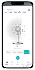 Duux DXCF51 Whisper Flex Ultimate White, akku nélkül Háztartás / Otthon / Kültér - Ventilátor / Légkondicionáló - Álló / padló ventilátor - 511901