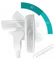 Duux DXCF71 Whisper Flex 2 Smart white Háztartás / Otthon / Kültér - Ventilátor / Légkondicionáló - Álló / padló ventilátor - 511902