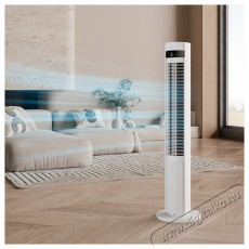 Duux DXTF02 Elevate Tower white Háztartás / Otthon / Kültér - Ventilátor / Légkondicionáló - Álló / padló ventilátor - 511906