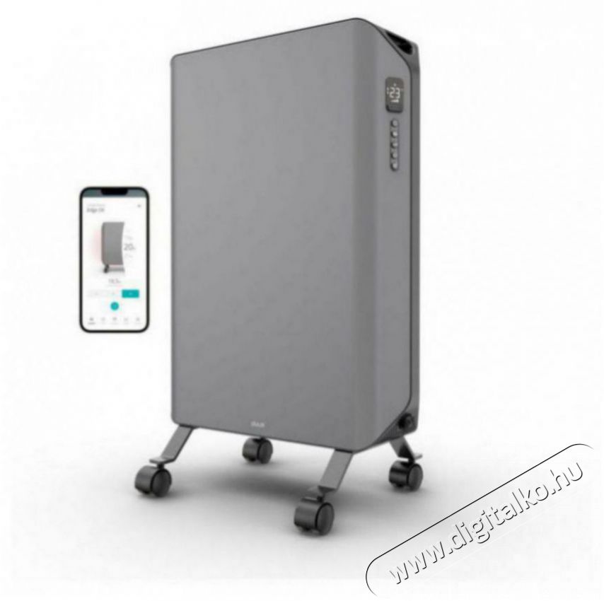 Duux DXOH21 Edge Oil Smart Olajradi&aacute;tor H&aacute;ztart&aacute;s / Otthon / K&uuml;lt&eacute;r - Fűt&eacute;s - Olajradi&aacute;tor - 524667