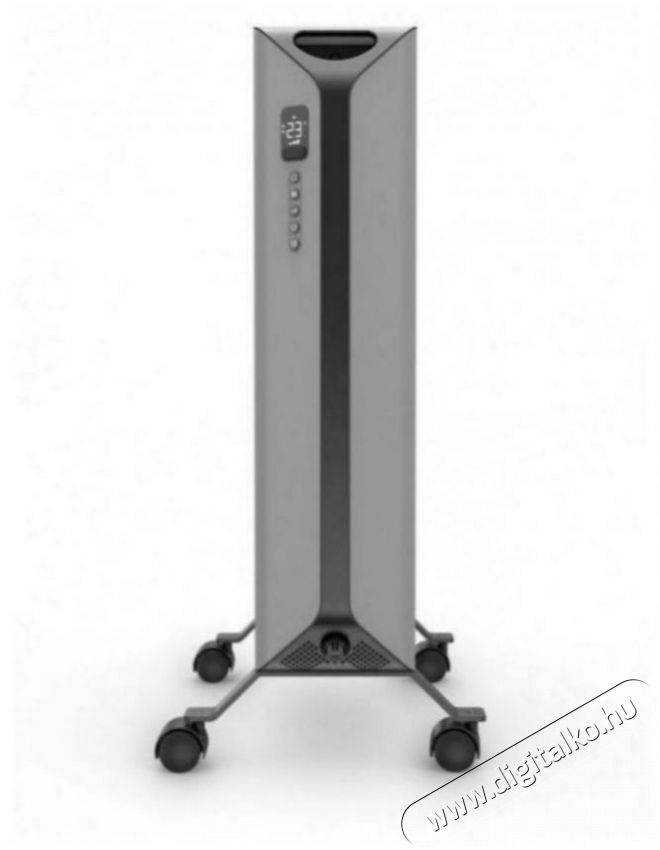 Duux DXOH21 Edge Oil Smart Olajradi&aacute;tor H&aacute;ztart&aacute;s / Otthon / K&uuml;lt&eacute;r - Fűt&eacute;s - Olajradi&aacute;tor - 524667