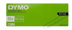 DYMO 3D 9mmx3m fekete műanyag szalag Iroda és számítástechnika - Egyéb számítástechnikai termék - 450825