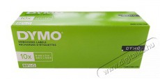 DYMO 3D 9mmx3m fekete műanyag szalag Iroda és számítástechnika - Egyéb számítástechnikai termék - 450825