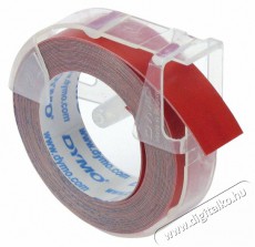 DYMO 3D 9mmx3m piros műanyag szalag Iroda és számítástechnika - Egyéb számítástechnikai termék - 450823