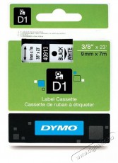 DYMO D1 9mmx7m fekete/fehér feliratozógép szalag Iroda és számítástechnika - Egyéb számítástechnikai termék - 439511