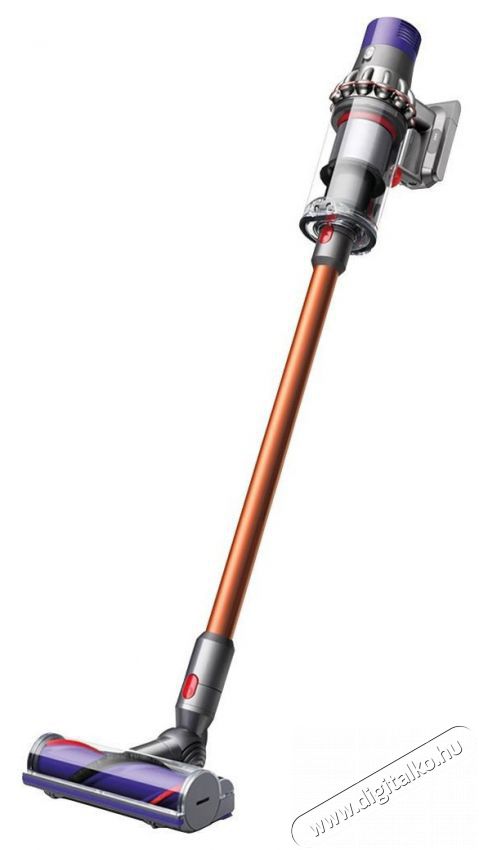 Cyclone V10 Absolute Vezeték nélküli porszívó, 525W, 29,4V, 0,76l, 60 perc üzemidő, Szürke/Narancs