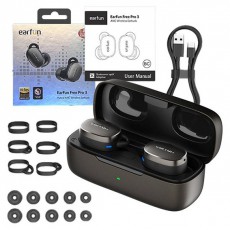 EARFUN Free Pro 3 ANC True Wireless Bluteooth fekete fülhallgató Audio-Video / Hifi / Multimédia - Fül és Fejhallgatók - Fülhallgató - 500237