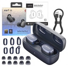 EARFUN Free Pro 3 ANC True Wireless Bluteooth kék fülhallgató Audio-Video / Hifi / Multimédia - Fül és Fejhallgatók - Fülhallgató - 507357
