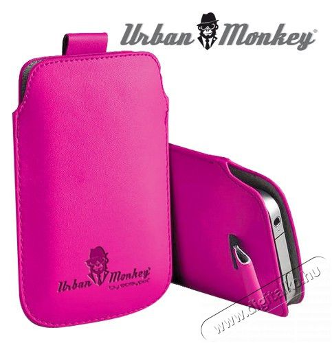 EasyPix Urban Monkey 4"-4.3" Tok - rózsaszín Mobil / Kommunikáció / Smart - Mobiltelefon kiegészítő / tok - Tok / hátlap - 278807