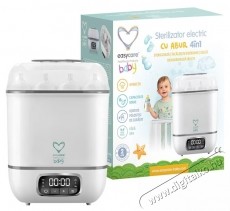 Easycare Baby TB1713E 4in1 elektromos gőzsteriliz&aacute;l&oacute;, 8 cumis&uuml;veghez Sz&eacute;ps&eacute;g&aacute;pol&aacute;s / Eg&eacute;szs&eacute;g - Baba mama term&eacute;k - Steriliz&aacute;l&oacute; - 533286
