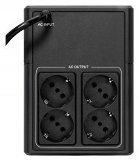 Eaton 5E Gen2 5E1200UD USB DIN 660W fekete szünetmentes tápegység Iroda és számítástechnika - Számítógép tartozék - Tápegység - 499104