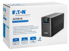 Eaton 5E Gen2 5E700UD USB DIN 360W fekete szünetmentes tápegység Iroda és számítástechnika - Számítógép tartozék - Tápegység - 500576