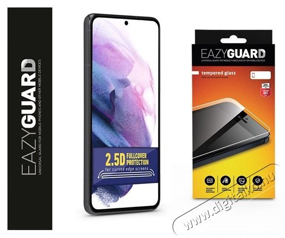 EAZYGUARD LA-1800 Galaxy S21+ 2.5D &uuml;veg kijelzőv&eacute;dő f&oacute;lia Mobil / Kommunik&aacute;ci&oacute; / Smart - Mobiltelefon kieg&eacute;sz&iacute;tő / tok - Kijelző / h&aacute;tlap v&eacute;dő f&oacute;lia - 456007