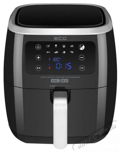 ECG AF6000 Forrólevegős fritőz, 7L Konyhai termékek - Konyhai kisgép (sütés / főzés / hűtés / ételkészítés) - Olajsütő - 399390