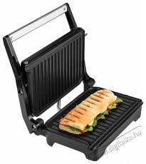 ECG S-2070 Panini maker/Mini grill Konyhai termékek - Konyhai kisgép (sütés / főzés / hűtés / ételkészítés) - Kontakt grill sütő / sütőlap - 399567
