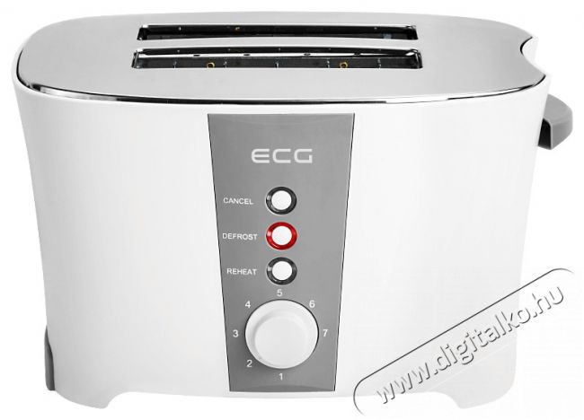 ECG ST818 Keny&eacute;rpirit&oacute; 2 szeletes flexibilis f&eacute;mr&aacute;ccsal Konyhai term&eacute;kek - Konyhai kisg&eacute;p (s&uuml;t&eacute;s / főz&eacute;s / hűt&eacute;s / &eacute;telk&eacute;sz&iacute;t&eacute;s) - Keny&eacute;rpir&iacute;t&oacute; - 399584