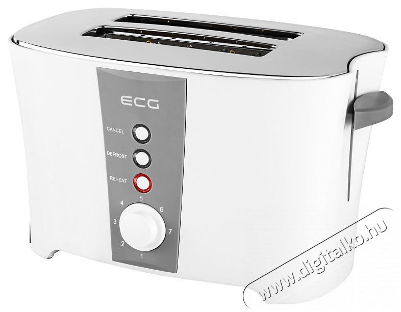 ECG ST818 Keny&eacute;rpirit&oacute; 2 szeletes flexibilis f&eacute;mr&aacute;ccsal Konyhai term&eacute;kek - Konyhai kisg&eacute;p (s&uuml;t&eacute;s / főz&eacute;s / hűt&eacute;s / &eacute;telk&eacute;sz&iacute;t&eacute;s) - Keny&eacute;rpir&iacute;t&oacute; - 399584