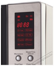 ECG MTD-231 S Mikrohullámú sütő, 23 l rozsdamentes kivitel Konyhai termékek - Mikrohullámú sütő - Mikrohullámú sütő (szabadonálló) - 399484