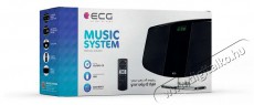 ECG XMS-1111 U Black Mikro Hifi USB lejátszással Audio-Video / Hifi / Multimédia - Hifi - Sztereó - Mikro-, mini hifi rendszer - 399639