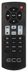 ECG XMS-1111 U Black Mikro Hifi USB lejátszással Audio-Video / Hifi / Multimédia - Hifi - Sztereó - Mikro-, mini hifi rendszer - 399639