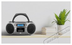 ECG CDR 999 DAB+/FM rádió CD/kazetta lejátszóval Audio-Video / Hifi / Multimédia - Rádió / órás rádió - Asztali rádió - 399403