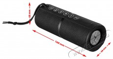 ECG BTS K1 Black Bluetooth hangszóró Audio-Video / Hifi / Multimédia - Hordozható, vezeték nélküli / bluetooth hangsugárzó - Hordozható, vezeték nélküli / bluetooth hangsugárzó - 399396