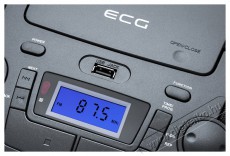 ECG CDR-1000 Hordozható rádió CD lejátszóval Audio-Video / Hifi / Multimédia - Rádió / órás rádió - Hordozható, zseb-, táska rádió - 399400