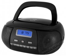 ECG CDR-500BK Hordozható rádió CD lejátszóval Audio-Video / Hifi / Multimédia - Rádió / órás rádió - Hordozható, zseb-, táska rádió - 399401