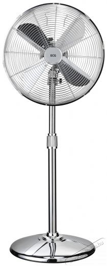 ECG FS-40N Álló ventilátor rozsdamentes acél kivitelben Háztartás / Otthon / Kültér - Ventilátor / Légkondicionáló - Álló / padló ventilátor - 399424