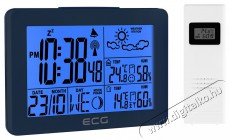 ECG MS 200 Grey Időjárásjelző állomás Háztartás / Otthon / Kültér - Lakásfelszerelés - Időjárás állomás - 399477
