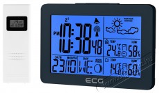 ECG MS 200 Grey Időjárásjelző állomás Háztartás / Otthon / Kültér - Lakásfelszerelés - Időjárás állomás - 399477