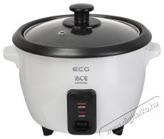 ECG RZ060 rizsfőző 0,6l Konyhai termékek - Konyhai kisgép (sütés / főzés / hűtés / ételkészítés) - Rizsfőző - 399559