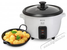 ECG RZ060 rizsfőző 0,6l Konyhai termékek - Konyhai kisgép (sütés / főzés / hűtés / ételkészítés) - Rizsfőző - 399559
