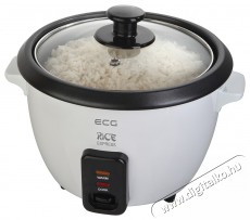 ECG RZ060 rizsfőző 0,6l Konyhai termékek - Konyhai kisgép (sütés / főzés / hűtés / ételkészítés) - Rizsfőző - 399559