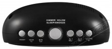 ECG RB-010 Black Rádiós ébresztőóra Audio-Video / Hifi / Multimédia - Rádió / órás rádió - Ébresztőórás rádió - 399521