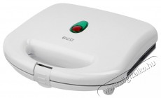ECG S-169 Szendvicssütő, fehér Konyhai termékek - Konyhai kisgép (sütés / főzés / hűtés / ételkészítés) - Melegszendvics / gofri sütő - 399564