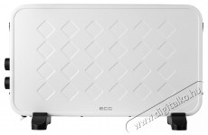 ECG TK 2070 White Szabadon &aacute;ll&oacute; meleg levegős konvektor H&aacute;ztart&aacute;s / Otthon / K&uuml;lt&eacute;r - Fűt&eacute;s - Konvektor - 399593